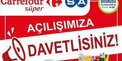 CarrefourSA  Kars'ta açılıyor