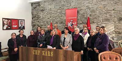 CHP Kadın Kollarından 25 Kasım Mesajı: 
