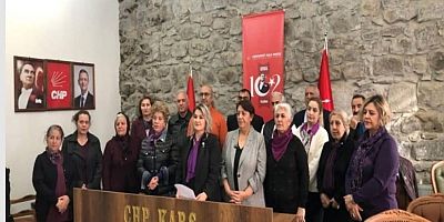 CHP Kars Kadın Kolları’ndan 5 Aralık Mesajı: “Çare Eşitlikte, Çare Eşit Temsilde!”