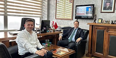 CHP Kars Milletvekili  Alp'ten, gazetekars.com’a ziyaret 