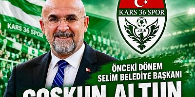 Coşkun Altun’dan Kars 36 Spor’a 50 Biletlik Destek