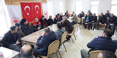 Cuma Buluşmaları kapsamında üreticilerle sahada buluşma