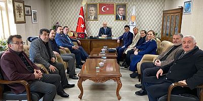 Cumhur İttifakı Adayı Prof. Dr. Senger'den Ak Parti'ye Ziyaret