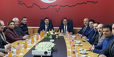 Cumhur İttifakı Adayı Prof. Dr. Senger'den KATSO Başkanı Bozan'a Ziyaret