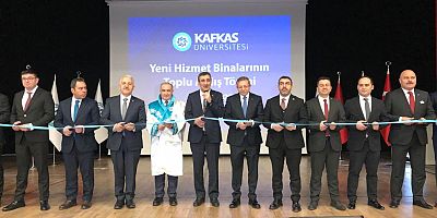 Cumhurbaşkanı Cevdet Yılmaz, KAÜ'deki açılış programına katıldı