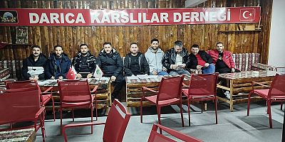 Darıca Kars'lılar Derneği'nde Gençlik Hareketliliği
