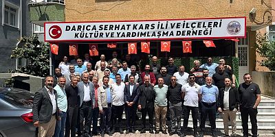 Darıca Serhat Kars ili ve İlçeleri Derneği'nde Nöbet Değişimi