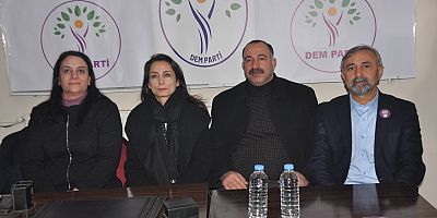 DEM Parti Eş Genel Başkanı Oruç: “Kars ve Van'da yürüyüş başlatıyoruz”