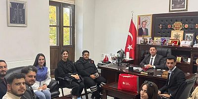 Dezenformasyonla Mücadele Kulübü’nden İl Müdürü Başköylü’ye Ziyaret