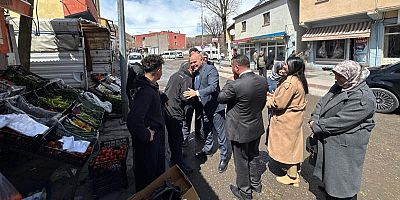 Digor’da Başkan Muammer Sancar’a Yoğun İlgi