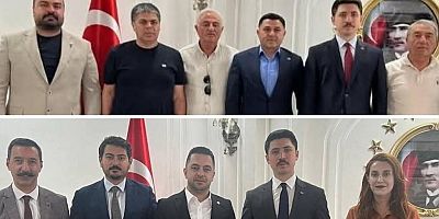 Digor Kaymakamı Kahraman’a MHP ve Baro Başkanlarından ziyaret