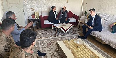Digor Kaymakamı Kahraman’dan Şehit Annesine Ziyaret