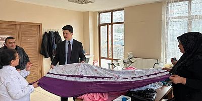 Digor Kaymakamı Kahraman kursları yerinde inceledi