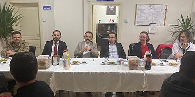 Digor Kaymakamı Okatan, İlçe Emniyet Mensuplarıyla iftar yaptı