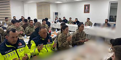 Digor Kaymakamı Okatan, Jandarma ve Emniyet personeliyle oruc açtı