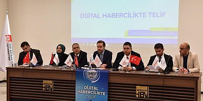 Dijital Habercilikte Telif konuşuldu; ‘Gazetecinin Emeği Korunmalı’