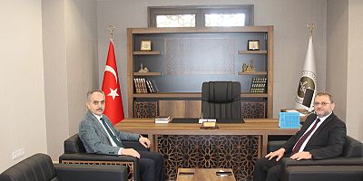 Din Hizmetleri Genel Müdürü Kondi'den Kars Müftüsü Bayram'a ziyaret