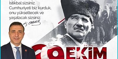 Dr. Erdoğan Yıldırım’dan 29 Ekim Cumhuriyet Bayramı mesajı