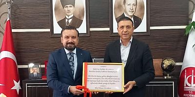 Dr. Erdoğan Yıldırım'dan Başkan Yardımcısı Mustafa Şen'e Ziyaret