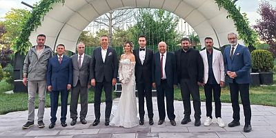 Dr. Erdoğan Yıldırım, Edanur ve Doğukan’ın Düğün Törenine Katıldı