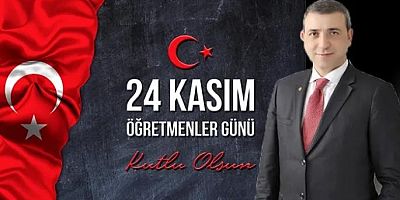 Dr.Erdoğan Yıldırım’ın 24 Kasım Öğretmenler Günü Mesajı