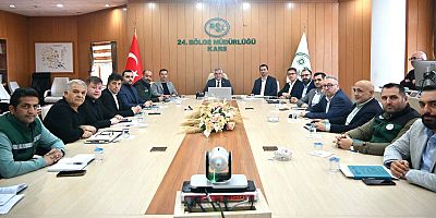 DSİ 24. Bölge Müdürlüğü’nde 2026 Yılı Yol Haritası Belirlendi