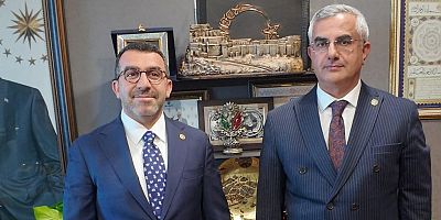 DSİ 24. Bölge Müdürü Kotan'dan Milletvekili Çalkın'a Ziyaret
