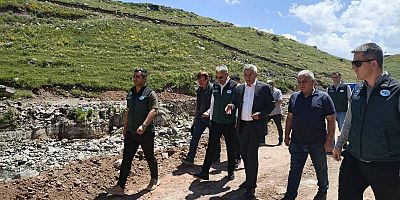 DSİ Heyeti Ardahan'daki Yatırımları Yerinde İnceledi