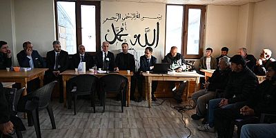 DSİ Heyeti Vatandaşlarla Bir Araya Geldi