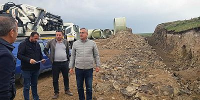 DSİ Kars Bölge Müdürü Serdar Kotan, Kars Barajında incelemede bulundu