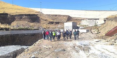 DSİ Yetkililerinden Kars'taki Projelere Teknik İnceleme