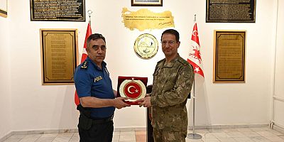 Emniyet Müdürü Tombul’dan Tuğgeneral Çelik’e Ziyaret