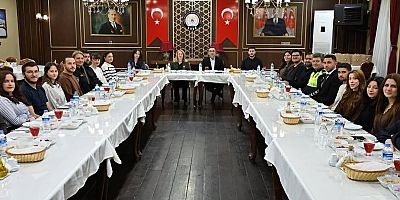 Emniyet Müdürü Tombul, Üniversitede Okuyan Çocuklarla Buluştu
