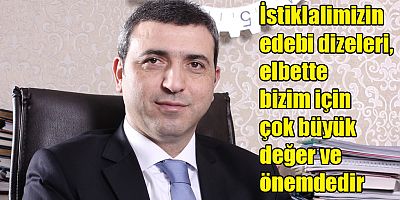 Erdoğan Yıldırım’ın 12 Mart İstiklal Marşı’nın Kabulü mesajı