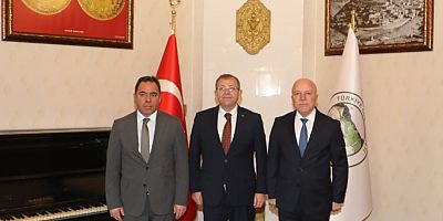 Erzurum Belediye Başkanı Sekmen'den, Kars Valisi Polat'a ziyaret