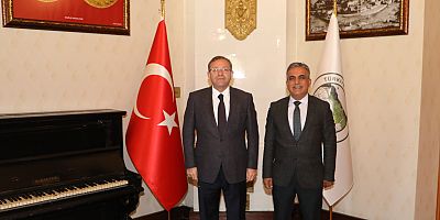 Erzurum Tapu ve Kadastro Bölge Müdüründen Vali Polat'a ziyaret