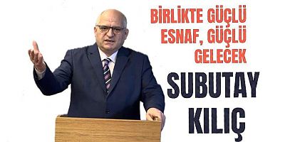 ESOB Başkan Adayı Subutay Kılıç Projelerini Açıkladı