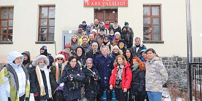 Fotoğraf sanatçıları Kars'ta!