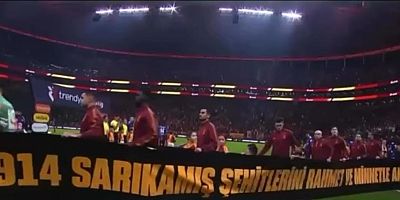 Galatasaray’dan Sarıkamış Şehitlerine Anlamlı Selam!