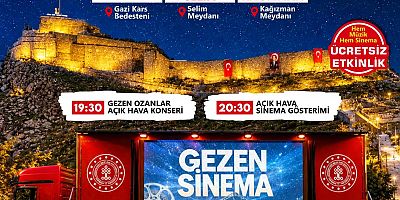Gazi Kars’ta Sinema ve Müzik Dolu 3 Gün!