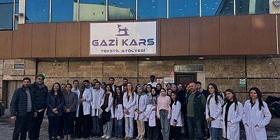 Gazi Kars Tekstil Atölyesi’nde Teknik Gezi Düzenlendi
