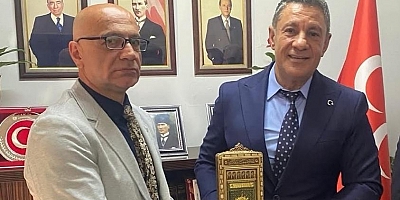 Gökhan Türkeş Öngel'den MHP Kars Teşkilatına Tebrik Ziyareti