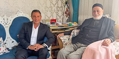 Gökhan Türkeş Öngel'den Seyyid Mir Hasan Erdem'e Ziyaret