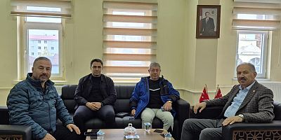 Güreş Camiası, Belediye Başkanı Zeki Elma’yı Ziyaret Etti