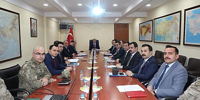 Güvenlik ve Asayiş Toplantısı yapıldı