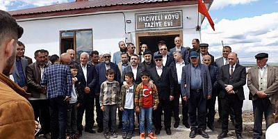 Hacıveli Köyü’nde Taziye Evi Hizmete Açıldı