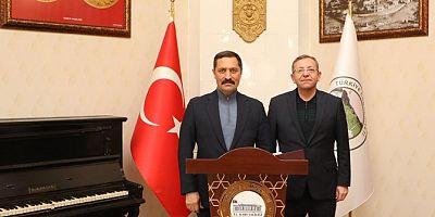 Hatay Valisi Masatlı'dan Kars Valisi Polat'a ziyaret