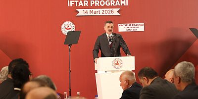 İçişleri Bakanı Çiftçi, muhtarlarla iftar programında buluştu