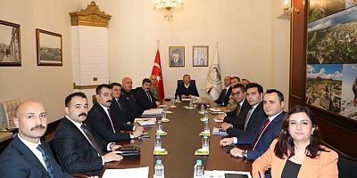 İl Güvenlik Asayiş ve Koordinasyon Toplantısı  yapıldı