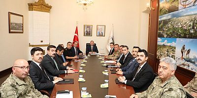 “İl Güvenlik ve Asayiş Koordinasyon Toplantısı” Düzenlendi